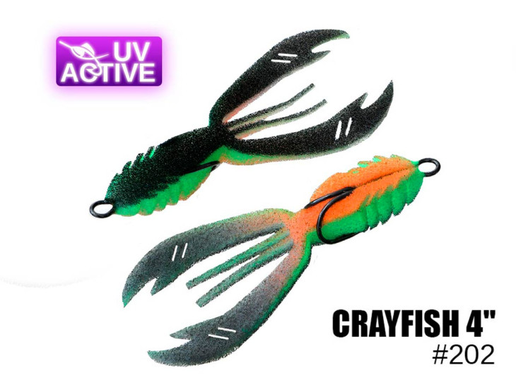Поролоновый рак CrayFish 4" #202 (2шт) Поролоновый рак CrayFish 4" #202 (2шт)