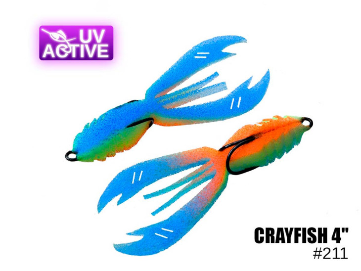 Поролоновий рак CrayFish 4" #211 (2шт)