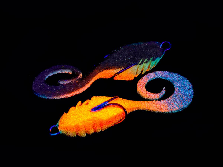 Поролоновый твистер Dancing tail 3,5" #903 (2шт) Поролоновый твистер Dancing tail 3,5" #903 (2шт)