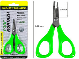 Ножницы спиннинговые Braid & Split Ring Scissors 11 см