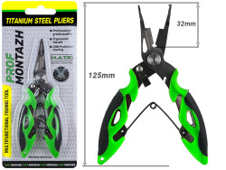 Плоскогубцы для рыбалки Titanium Steel Pliers 12cm Плоскогубцы для рыбалки Titanium Steel Pliers 12cm