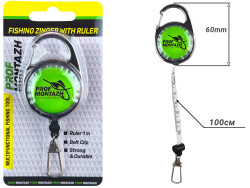 Ретривер-Рулетка Fishing Zinger With Ruler 1m Ретривер-Рулетка Fishing Zinger With Ruler 1m
