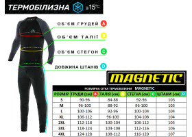 Комплект термобілизни MAGNETIC мікрофліс до -15°С (XL)-foto2