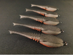 Поролоновая рыбка Dancing Fish 4" (Reverse Tail) #701 (5шт)-foto2