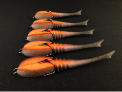 Поролоновая рыбка Dancing Fish 4" (Reverse Tail) #701 (5шт)-foto5