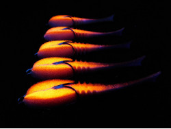 Поролоновая рыбка Dancing Fish 4" (Reverse Tail) #701 (5шт)-foto6