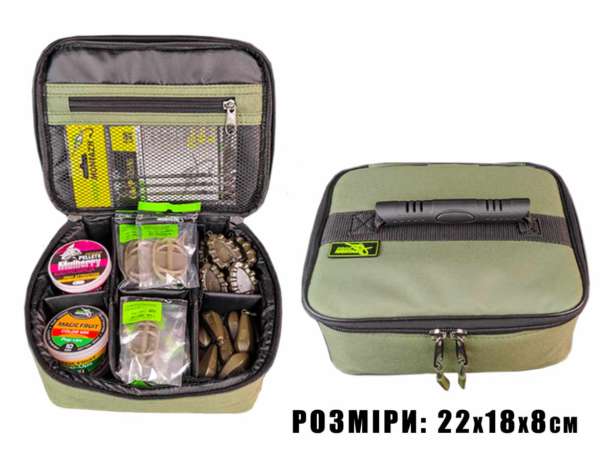 Сумка для годівниць, грузиків (22х18х8см) 2