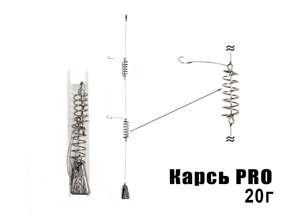 Готове оснащення Карась PRO 20г