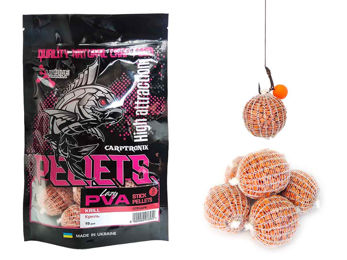 PVA stick pellets Krill (Кріль) 15шт