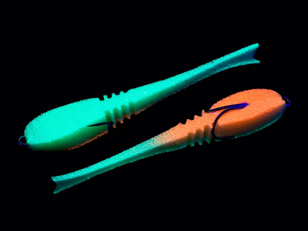Поролонова рибка Dancing Fish 4 (Reverse Tail) #710 (5шт) 2