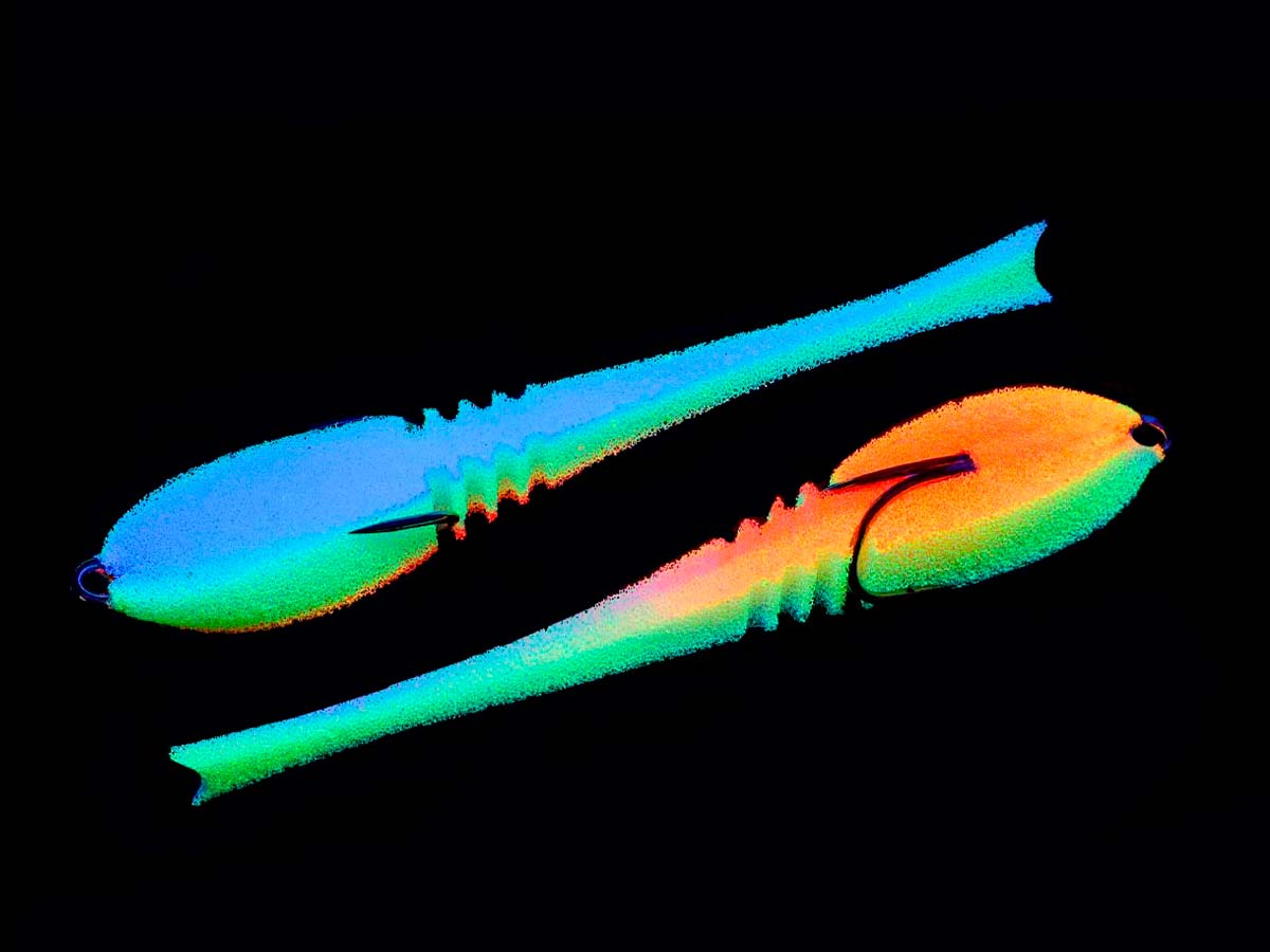 Поролонова рибка Dancing Fish 4 (Reverse Tail) #711 (5шт) 2