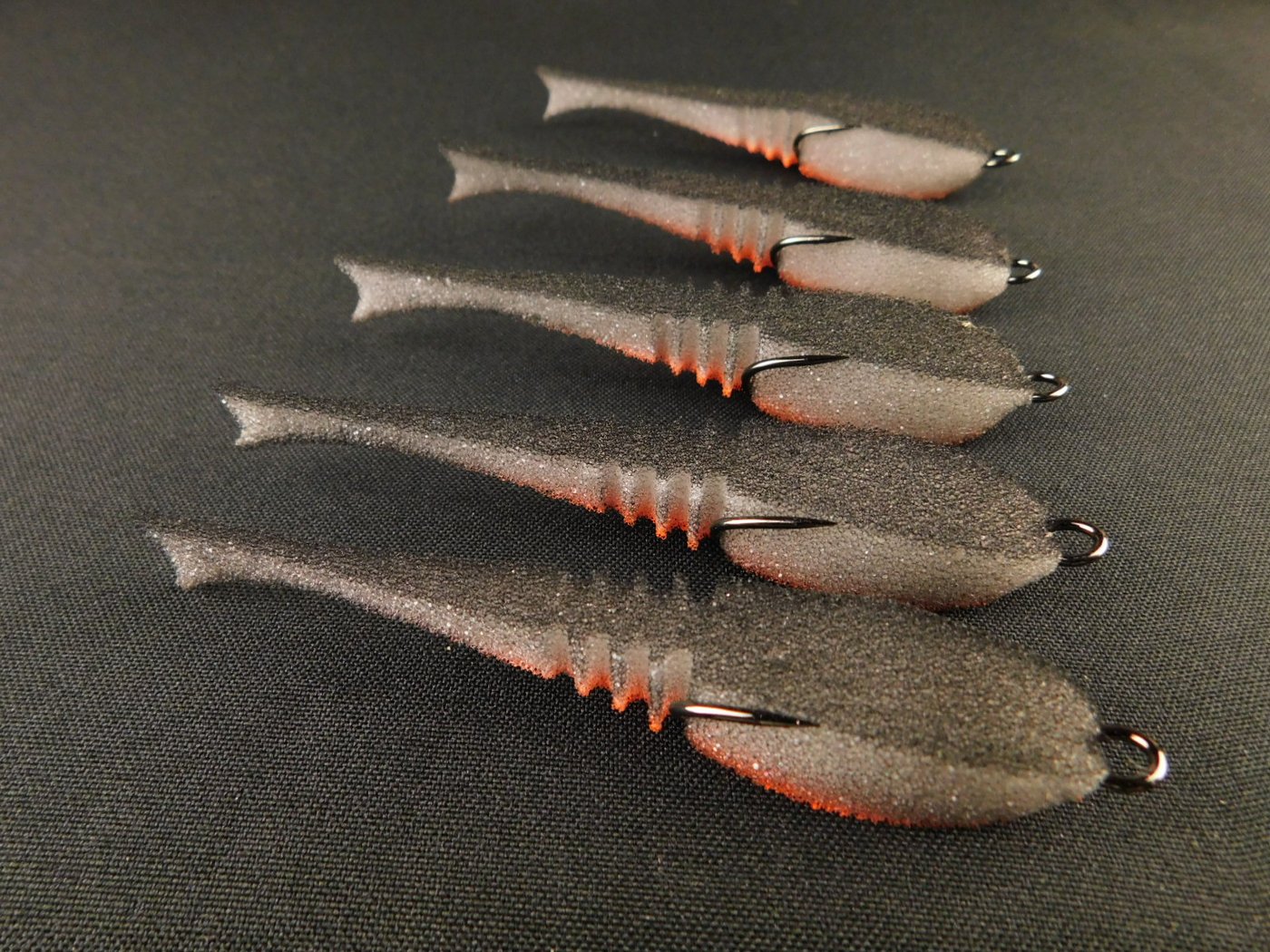 Поролонова рибка Dancing Fish 4 (Reverse Tail) #701 (5шт) 2