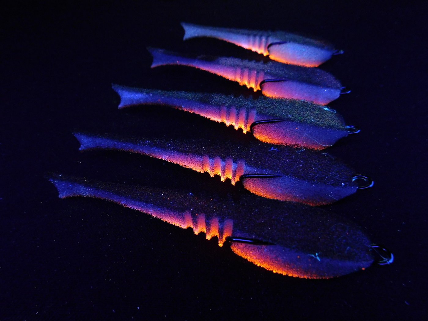 Поролонова рибка Dancing Fish 4 (Reverse Tail) #701 (5шт) 3