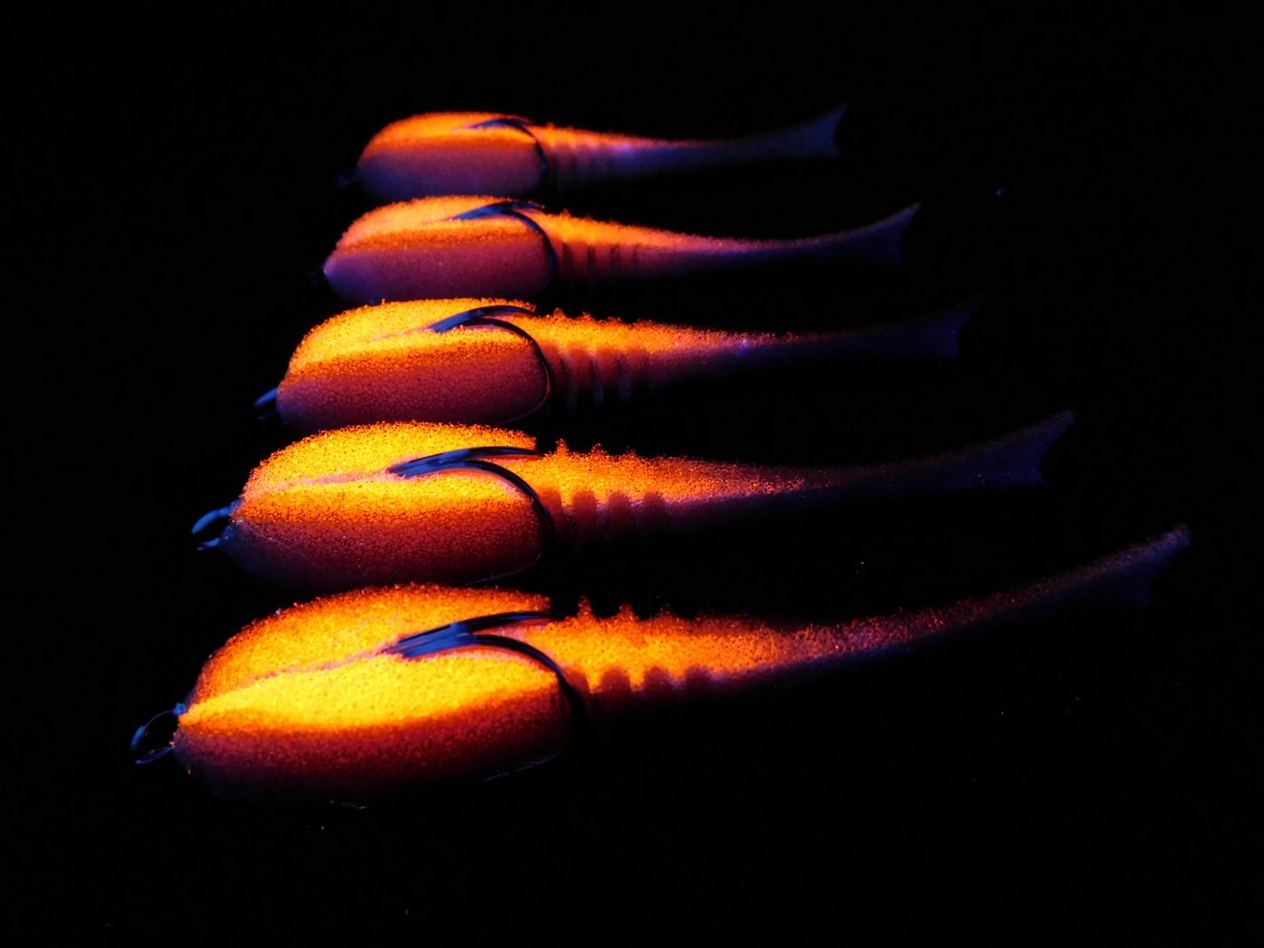 Поролонова рибка Dancing Fish 4 (Reverse Tail) #701 (5шт) 6