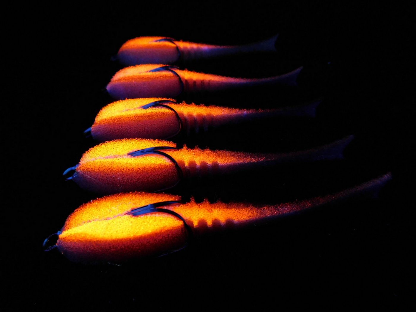 Поролонова рибка Dancing Fish 4 (Reverse Tail) #701 (5шт) 7